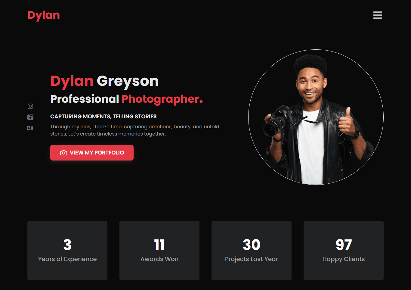 Personal Branding - Photographer